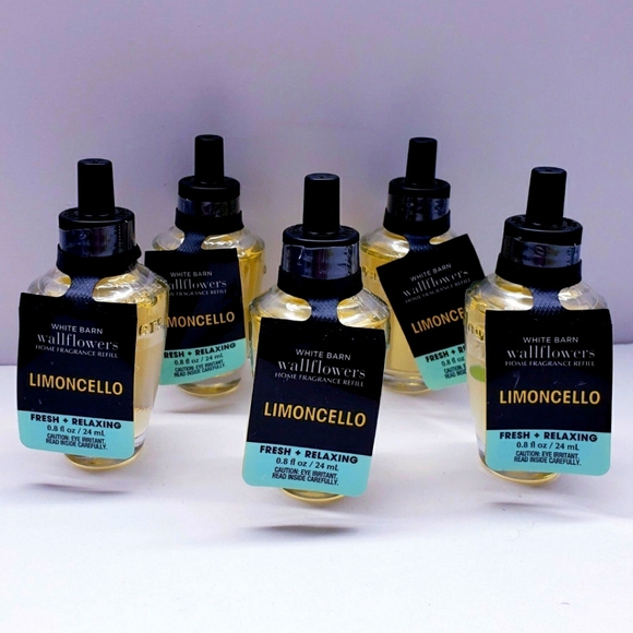 Bath & Body Works LIMONCELLO Wallflowers Fragrance Refill, 0.8 fl oz (5 pack) - Picture 1 of 4